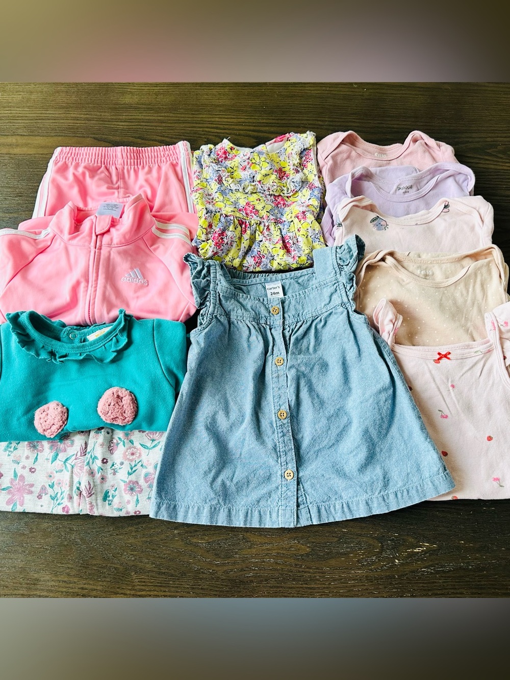 BIG LOT Toddler Girl Mixed Clothes - Size 24M